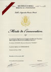 Based on the decision of the Supreme Commission on the Awards of Belgium and with due account of the extraordinary input in the field of innovations and their manufacturing applications, the General Director of JSC “SVAROG” Mr. Andrey N. Ulyanov was awarded with the grade of “Commandeur” and with the order “For the Services in the Field of Innovations”.